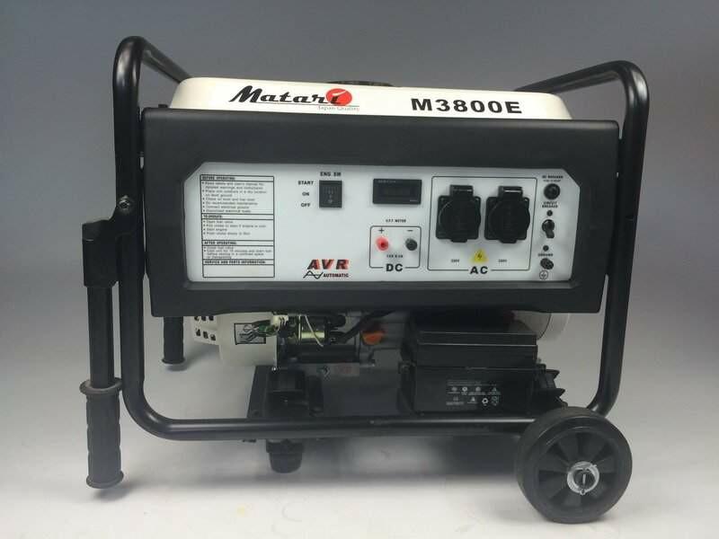 Бензиновий генератор MATARI M3800E