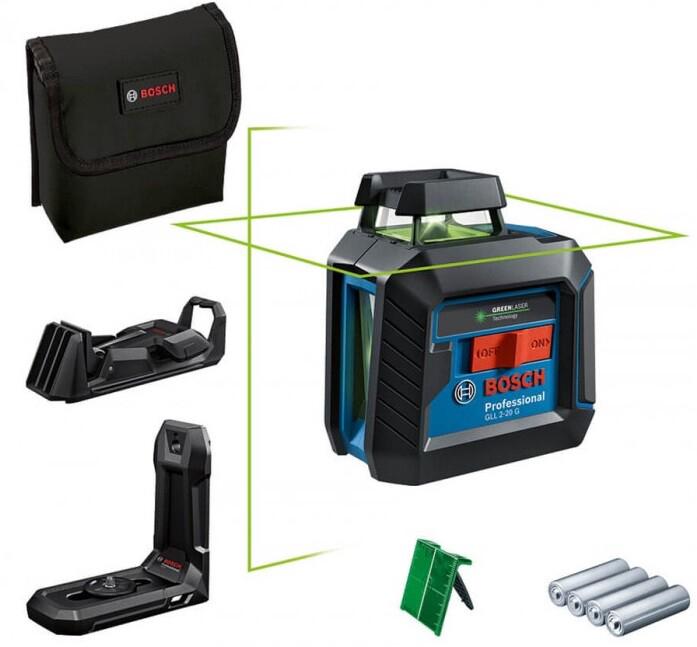 Лазерний нівелір Bosch Professional GLL 2-20 G (0601065000)