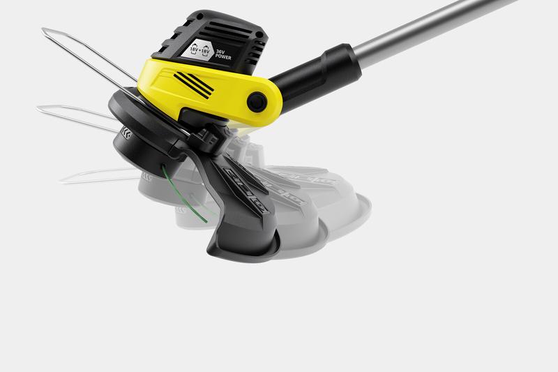 Акумуляторний тример Karcher LTR 3-18 Dual Battery Set (1.445-451.0)