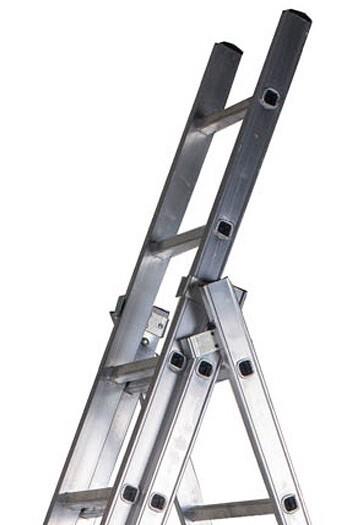 Трисекційна сходи VIRASTAR DW 3 PROFI 3x12 ступенів