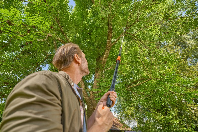 Висоторіз телескопічний для зелених гілок до 32 мм Gardena StarCut Pro L, 175-400 см (12081-20) Новинка 2025