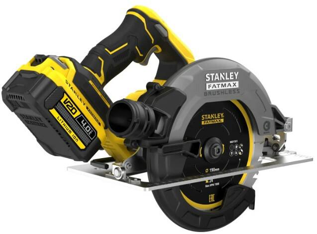 Акумуляторна дискова пилка Stanley FatMax SFMCS550M2K
