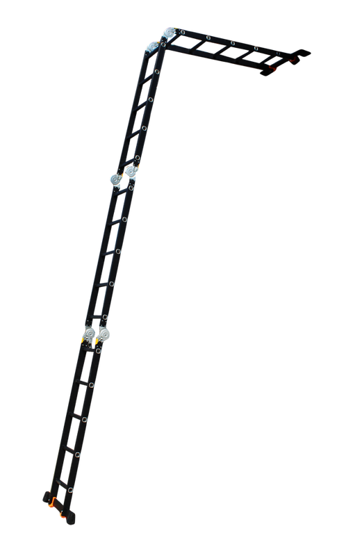 Драбина трансформер GTM KMP405A 4*5 алюмінієва, 5.75 м 39138