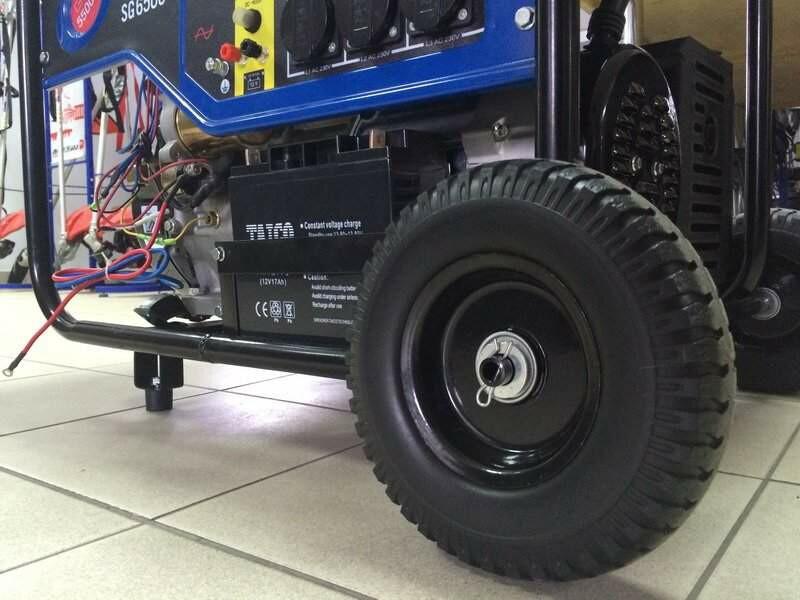 Бензиновий генератор Scheppach SG 6500