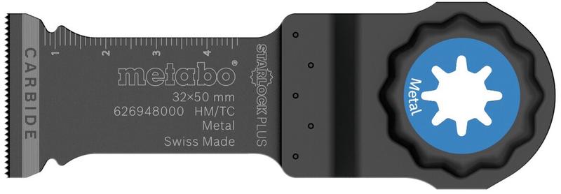 Занурювальне пильне полотно по металу Metabo StarlockPlus HM 32 мм (626948000)