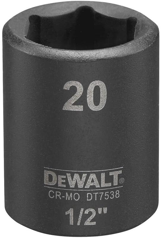 Головка торцева ударна DeWALT "IMPACT", 1/2 "х20 мм (DT7538)