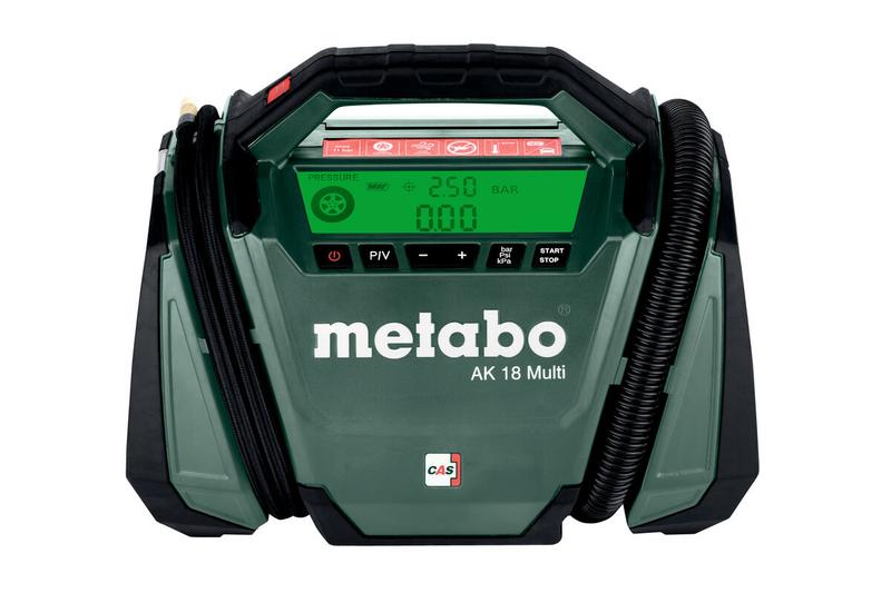 Акумуляторний автокомпресор Metabo AK 18 Multi, без АКБ та ЗП (600794850)