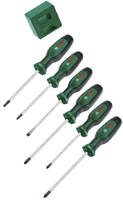 Набір викруток з намагнічувачем Bosch 6 шт. (1600A02W7L)