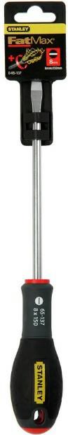 Викрутка Stanley FatMax SL8х150 мм (0-65-137)