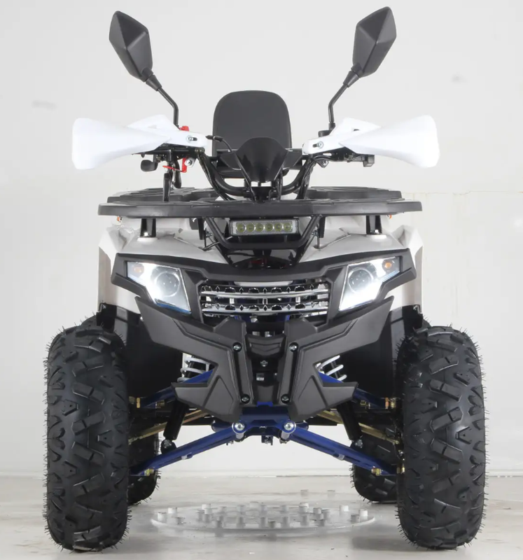 Квадроцикл Forte ATV125F (біло-синій) (124598)