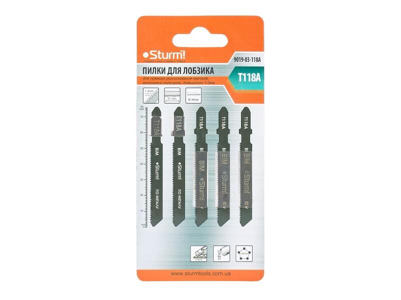 Пилки для лобзика Sturm 9019-03-118A