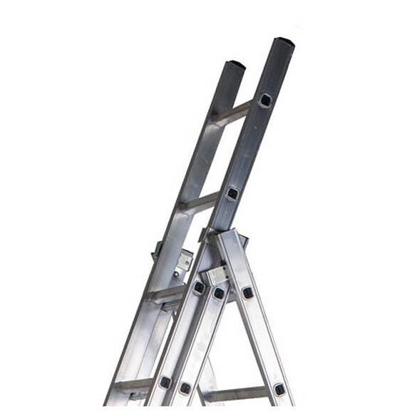 Трьохсекційна драбина VIRASTAR DW 3 PROFI 3x14 ступенів