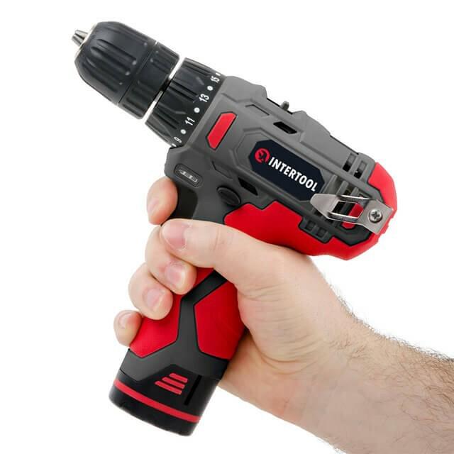 Шурупокрут акумуляторний INTERTOOL DT-0310