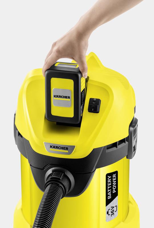 Господарський пилосос Karcher WD 3 Battery (1.629-910.0) (без акумулятора і ЗП)