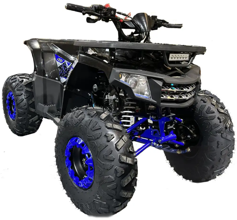 Квадроцикл Forte ATV125F (чорно-синій) (130176)