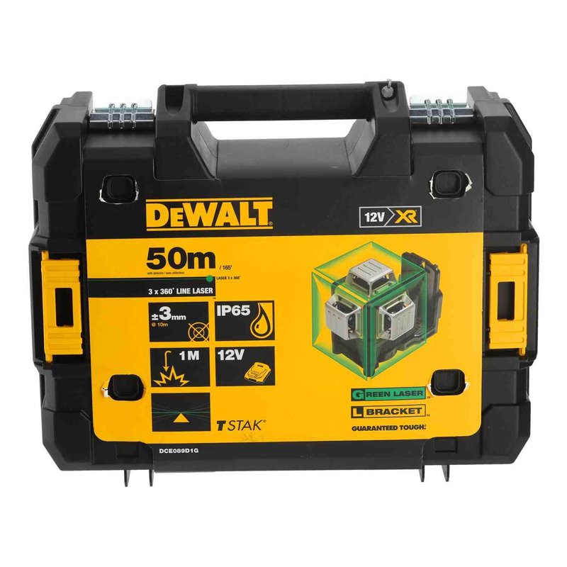 Рівень лазерний лінійний DeWALT DCE089D1G
