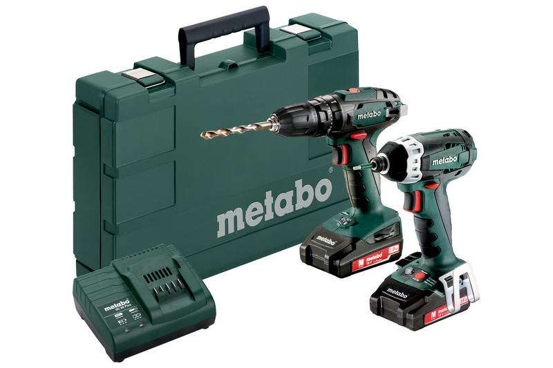 Набір Metabo Combo Set 2.1.8 18 V (кейс)