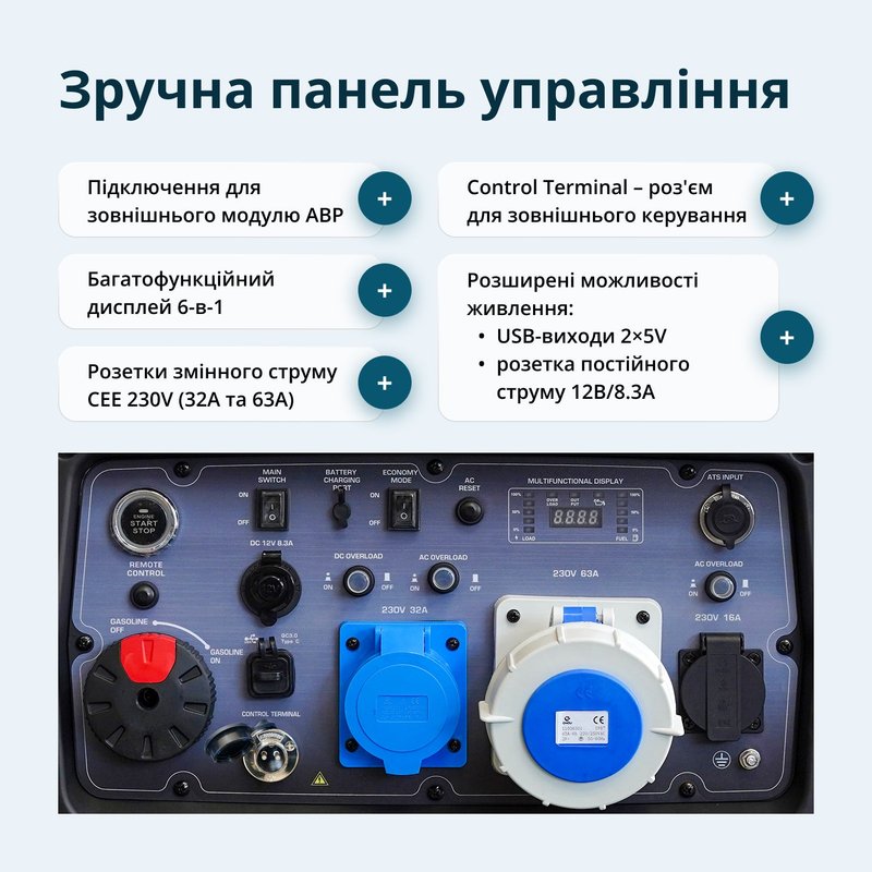 Інверторний генератор KS 9500iE S ATSR