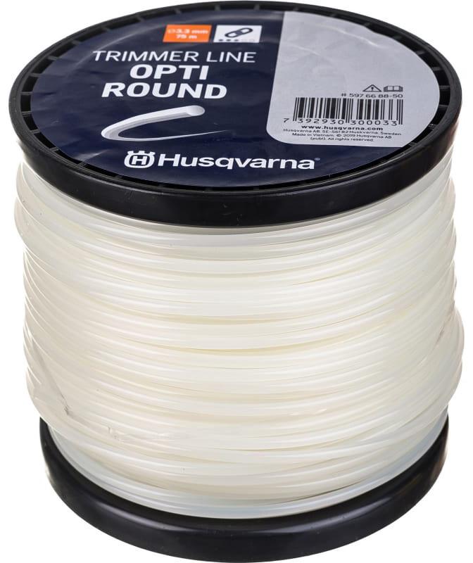 Волосінь для тримера Husqvarna Opti Round 3.3 мм, 75 м (5976688-50)