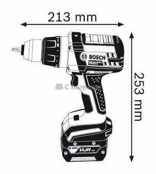 Акумуляторний шурупокрут Li-Ion Bosch GSR 14,4 VE-2-LI (0601865406)
