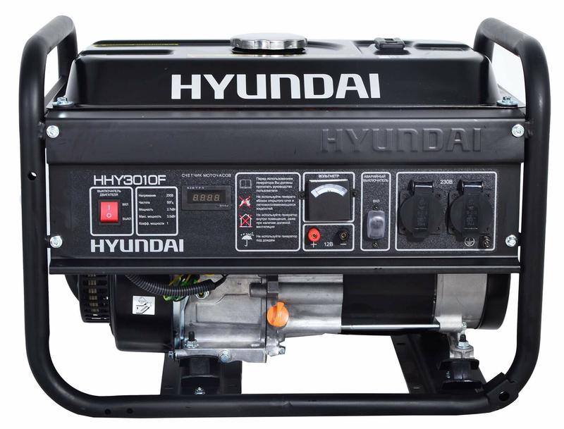 Бензиновий генератор Hyundai HHY 3010F