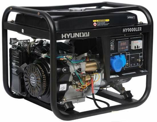 Бензиновий генератор Hyundai HY 9000LER-3