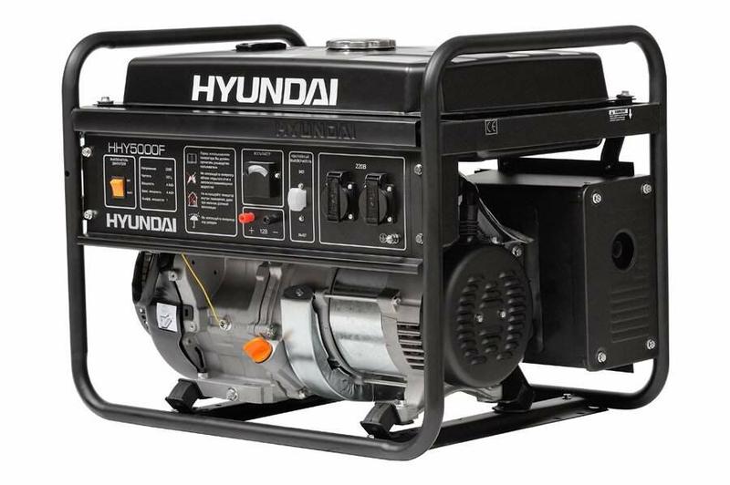 Бензиновий генератор Hyundai HHY 5000F