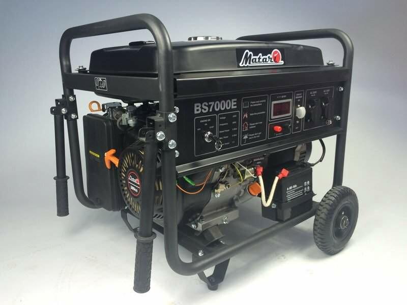 Бензиновий генератор Matari BS7000E