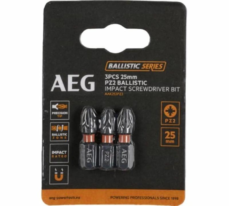Біти ударні AEG AAK253PZ2