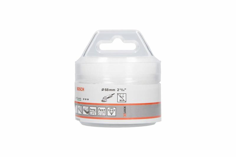 Алмазна коронка Bosch Dry Speed ​​X-LOCK 68 мм (2608599022)