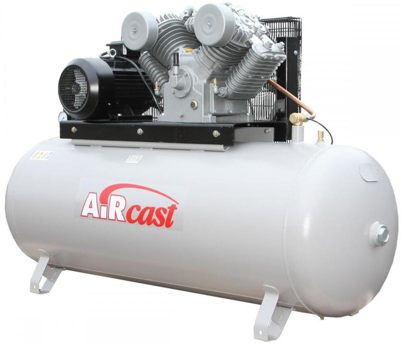 Компресори з реміннім приводом Aircast CБ4/Ф-500.LT100