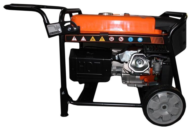 Бензиновий генератор GTM DK5500-L (34042)
