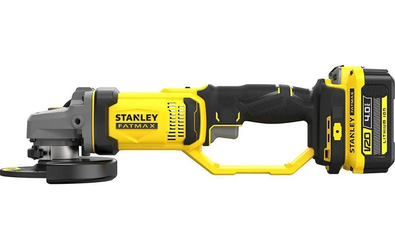 Акумуляторна кутова шліфувальна машина Stanley FatMax SFMCG400M2K