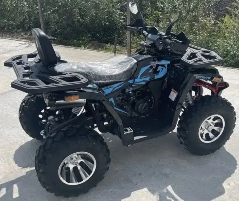 Квадроцикл Forte Shark Lux II 200 (чорний) (119413)