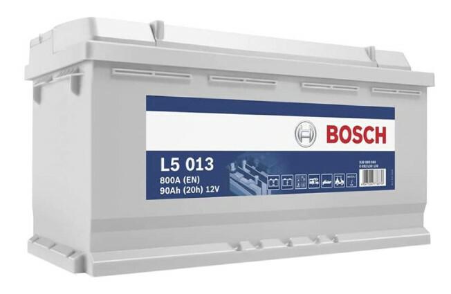 Акумулятор Bosch L5 013, 90Ah/800A (0 092 L50 130)