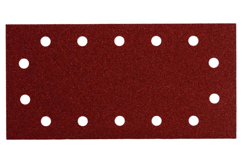 Набір шліфувальних листів на липучці Metabo для дерева і металу 115х230мм 10 шт (625795000)