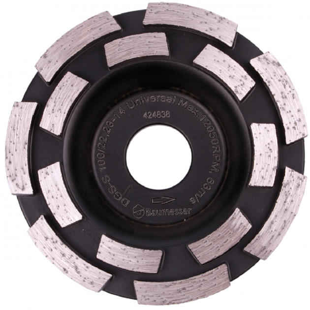 Фреза алмазна Distar DGS-S 100/22,23-14 Baumesser Beton UNI (97015495005)