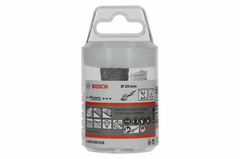 Алмазна фреза Bosch X-LOCK 20 мм (2608599038)