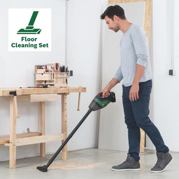 Автомобільний пилосос Bosch UniversalVac 18 Baretool (06033B9102) (без АКБ та ЗП)
