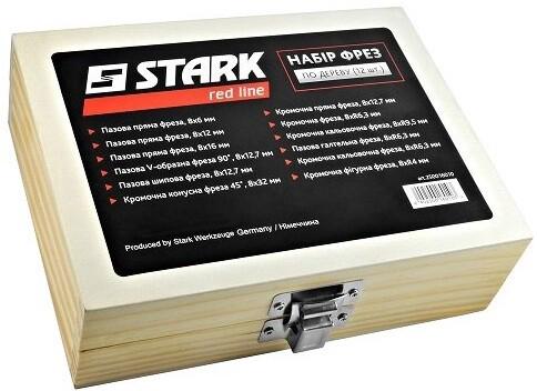 Набір фрез Stark 12 шт. (250016010)