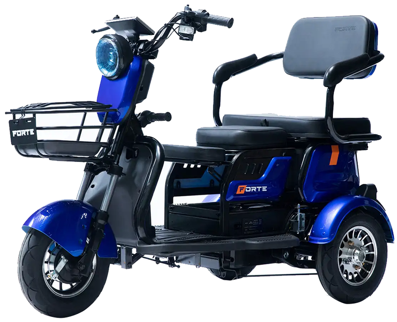 Акумуляторний трицикл Forte Family-P600 (синій) (145225)