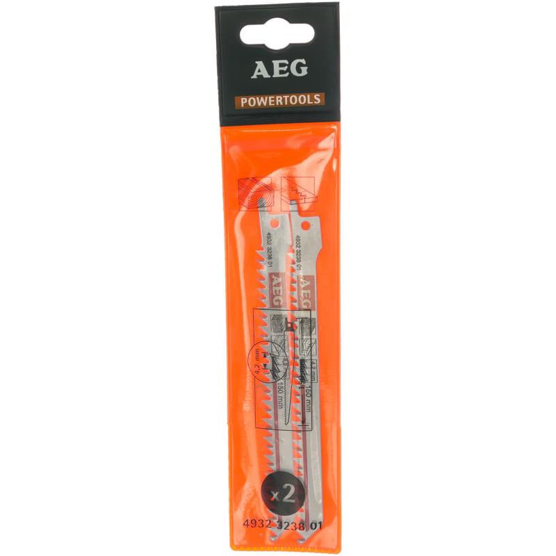 Полотно SZ BL 152X4.2 (2 шт.) для шабельної пилки AEG 4932323801
