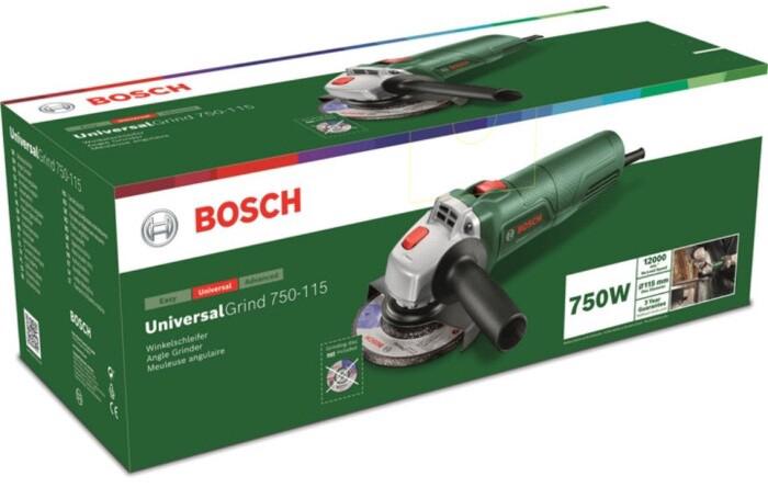 Кутова шліфувальна машина Bosch UniversalGrind 750-125 (06033E2001)