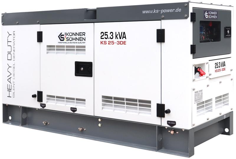 Дизельний генератор Konner Sohnen KS 25-3DE