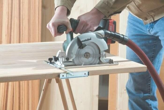 Акумуляторна ручна циркулярна пила Metabo KSA 18 LTX (602268890) (без акумулятора і ЗП)