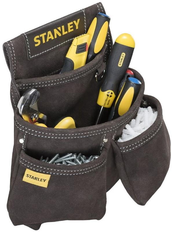 Сумка для інструменту Stanley STST1-80114, поясна з тримачем для молотка, 280х90х250 мм