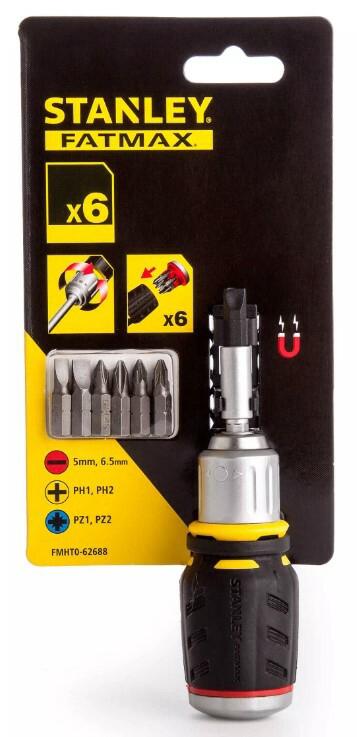 Викрутка з 6 змінними бітами Stanley FMHT0-62688