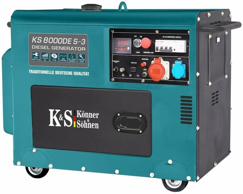 Дизельний генератор Konner Sohnen KS 8000DE S-3