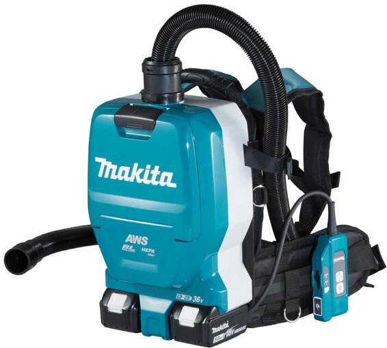 Акумуляторний пилосос-рюкзак Makita з AWS DVC265ZXU (без акумулятора і ЗП)