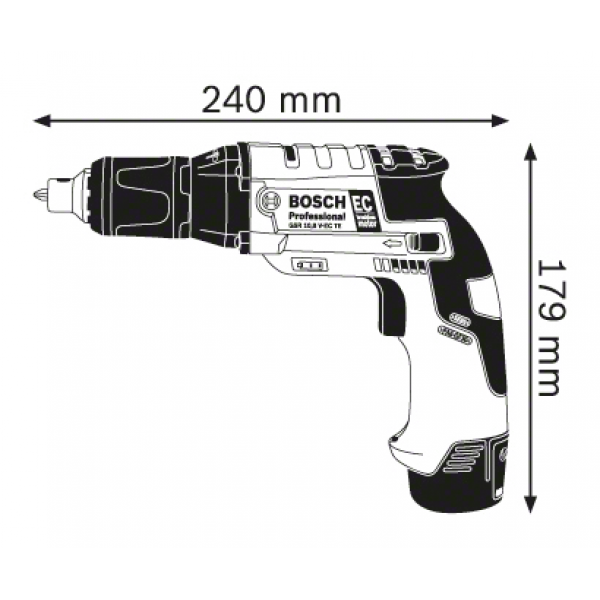 Акумуляторний шурупокрут Bosch GTB 12V-11 (06019E4002) (без акумулятора і ЗП)